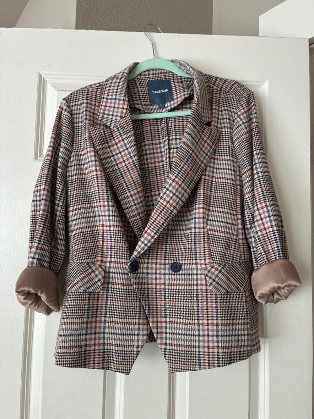 ModCloth plaid blazer